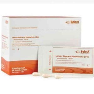 lemon glycerin swabs