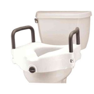 Raised Toilet Seat with Handles